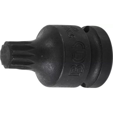 Douille à embouts à choc | longueur 43 mm | 12,5 mm (1/2") | denture multiple intérieure (pour XZN) M12