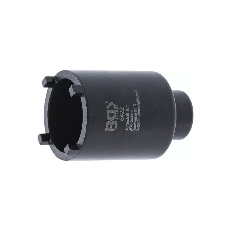 Douille 4 ergots clé à ergot pour tête sphérique | pour Citroën / Peugeot Douille 4 ergots clé à ergot pour tête sphérique | pour Citroën / Peugeot