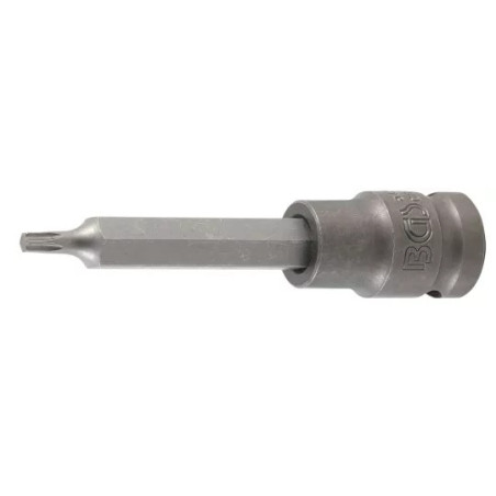 Douille à embouts à choc | longueur 100 mm | 12,5 mm (1/2") | profil T (pour Torx) T25