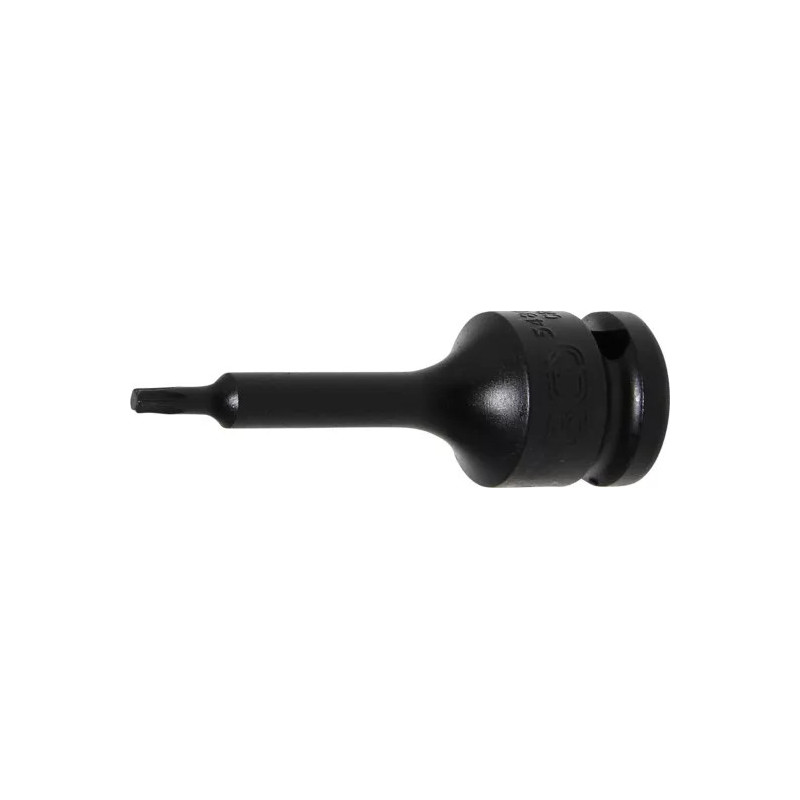 Douille à embouts à choc | longueur 75 mm | 12,5 mm (1/2") | profil T (pour Torx) T20 Douille à embouts à choc | longueur 75 mm | 12,5 mm (1/2") | profil T (pour Torx) T20