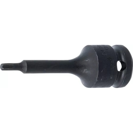 Douille à embouts à choc | longueur 75 mm | 12,5 mm (1/2") | profil T (pour Torx) T25