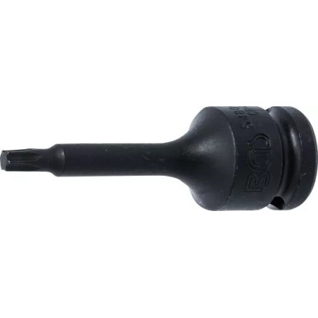 Douille à embouts à choc | longueur 75 mm | 12,5 mm (1/2") | profil T (pour Torx) T30