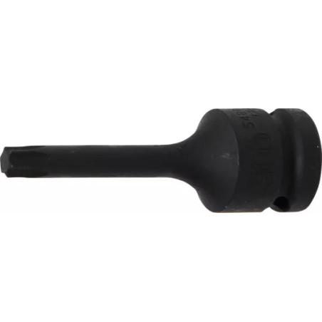 Douille à embouts à choc | longueur 75 mm | 12,5 mm (1/2") | profil T (pour Torx) T45