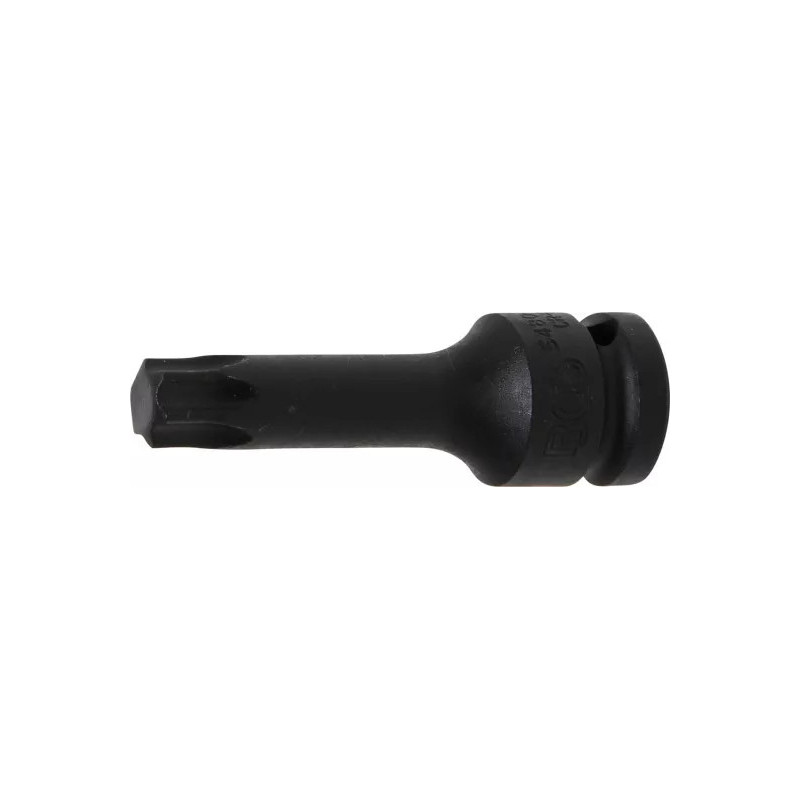 Douille à embouts à choc | longueur 75 mm | 12,5 mm (1/2") | profil T (pour Torx) T60 Douille à embouts à choc | longueur 75 mm | 12,5 mm (1/2") | profil T (pour Torx) T60