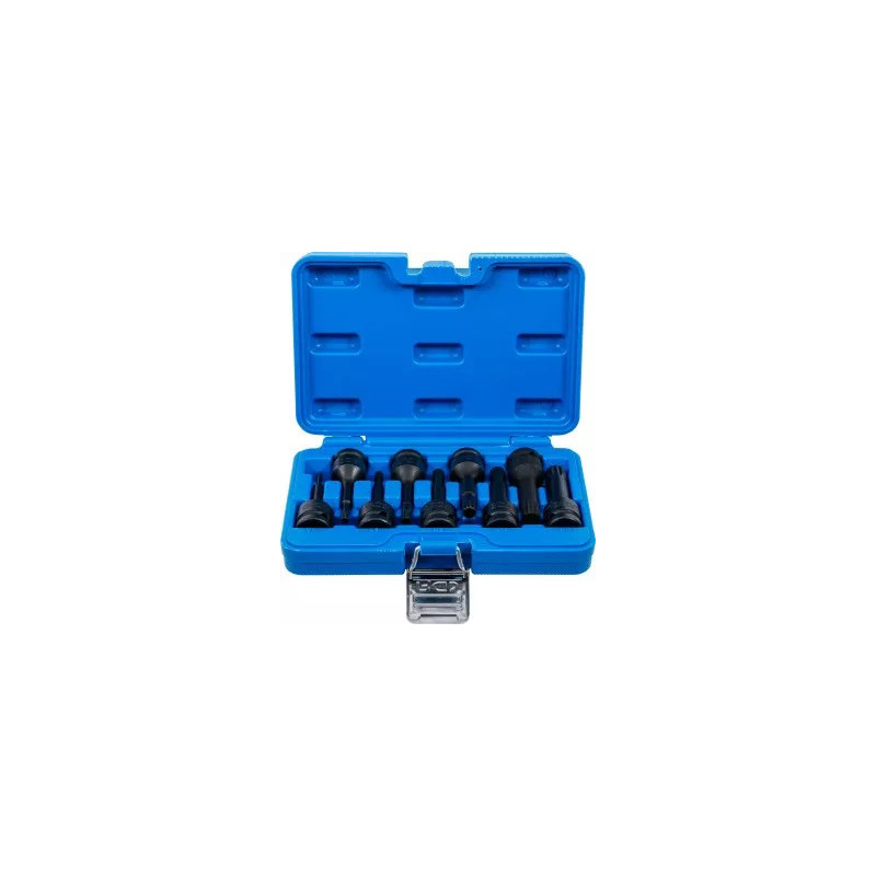 Jeu de douilles à embouts à choc | 12,5 mm (1/2") | Denture multiple intérieure (pour XZN) M4 - M16 | 9 pièces Jeu de douilles à embouts à choc | 12,5 mm (1/2") | Denture multiple intérieure (pour XZN) M4 - M16 | 9 pièces