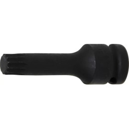 Douille à embouts à choc | longueur 78 mm | 12,5 mm (1/2") | denture multiple intérieure (pour XZN) M14