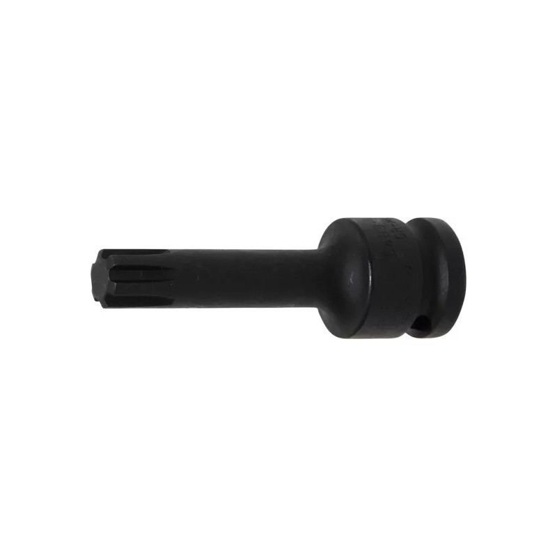 Douille à embouts à choc | longueur 75 mm | 12,5 mm (1/2") | profil cannelé (pour RIBE) M12 Douille à embouts à choc | longueur 75 mm | 12,5 mm (1/2") | profil cannelé (pour RIBE) M12
