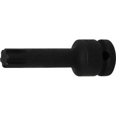 Douille à embouts à choc | longueur 75 mm | 12,5 mm (1/2") | profil cannelé (pour RIBE) M13