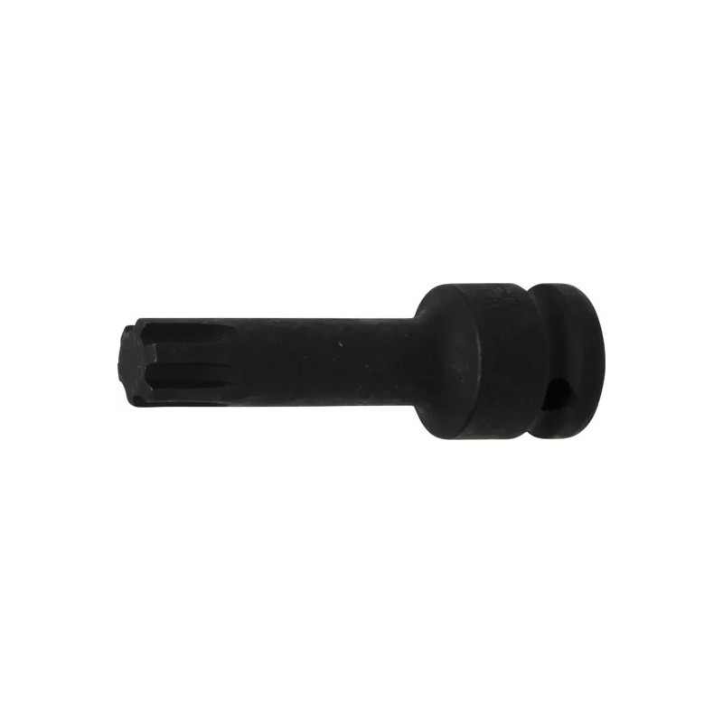 Douille à embouts à choc | longueur 75 mm | 12,5 mm (1/2") | profil cannelé (pour RIBE) M14 Douille à embouts à choc | longueur 75 mm | 12,5 mm (1/2") | profil cannelé (pour RIBE) M14