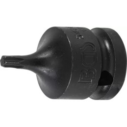 Douille à embouts à choc | longueur 42 mm | 12,5 mm (1/2") | profil T (pour Torx) T25