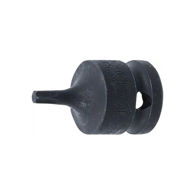 Douille à embouts à choc | longueur 42 mm | 12,5 mm (1/2") | profil T (pour Torx) T27 Douille à embouts à choc | longueur 42 mm | 12,5 mm (1/2") | profil T (pour Torx) T27