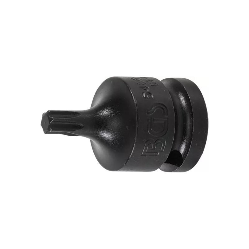 Douille à embouts à choc | longueur 42 mm | 12,5 mm (1/2") | profil T (pour Torx) T40 Douille à embouts à choc | longueur 42 mm | 12,5 mm (1/2") | profil T (pour Torx) T40
