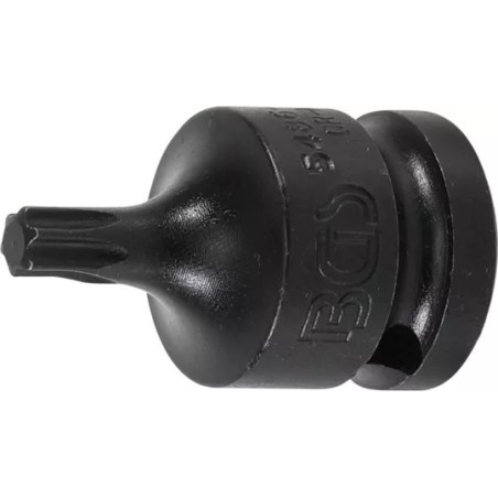 Douille à embouts à choc | longueur 42 mm | 12,5 mm (1/2") | profil T (pour Torx) T40