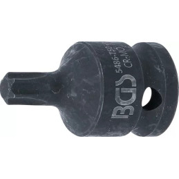 Douille à embouts à choc | longueur 42 mm | 12,5 mm (1/2") | profil T (pour Torx) T50