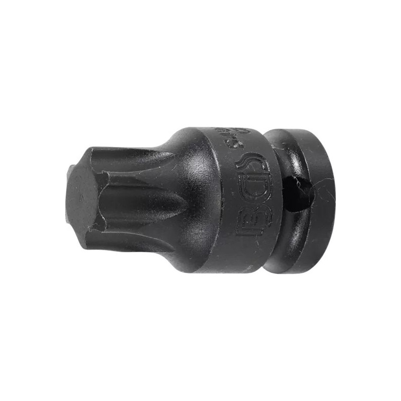 Douille à embouts à choc | longueur 42 mm | 12,5 mm (1/2") | profil T (pour Torx) T80 Douille à embouts à choc | longueur 42 mm | 12,5 mm (1/2") | profil T (pour Torx) T80
