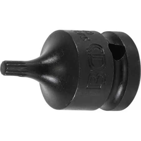 Douille à embouts à choc | longueur 43 mm | 12,5 mm (1/2") | denture multiple intérieure (pour XZN) M5