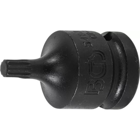 Douille à embouts à choc | longueur 43 mm | 12,5 mm (1/2") | denture multiple intérieure (pour XZN) M6