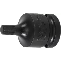 Douille à embouts à choc | longueur 43 mm | 12,5 mm (1/2") | denture multiple intérieure (pour XZN) M8