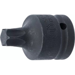 Douille à embouts de puissance | longueur 60 mm | 20 mm (3/4") | Profil T (pour Torx) T70