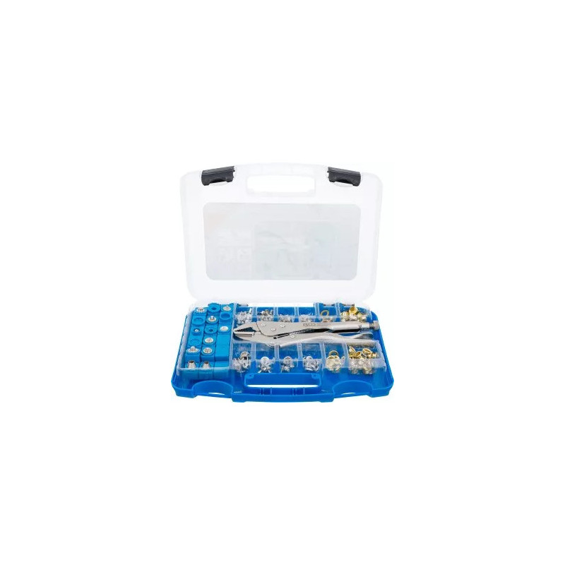 Assortiment pince grip et oeillets | 275 pièces Assortiment pince grip et oeillets | 275 pièces