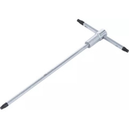 Tournevis avec poignée en T coulissante | profil T (pour Torx) | T27