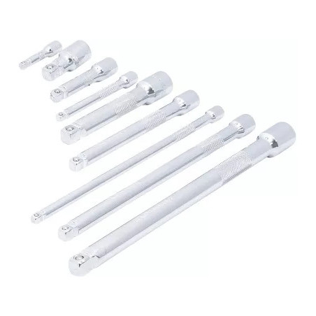 Jeu de rallonges basculants | 6,3 mm (1/4") / 10 mm (3/8") / 12,5 mm (1/2") | 9 pièces