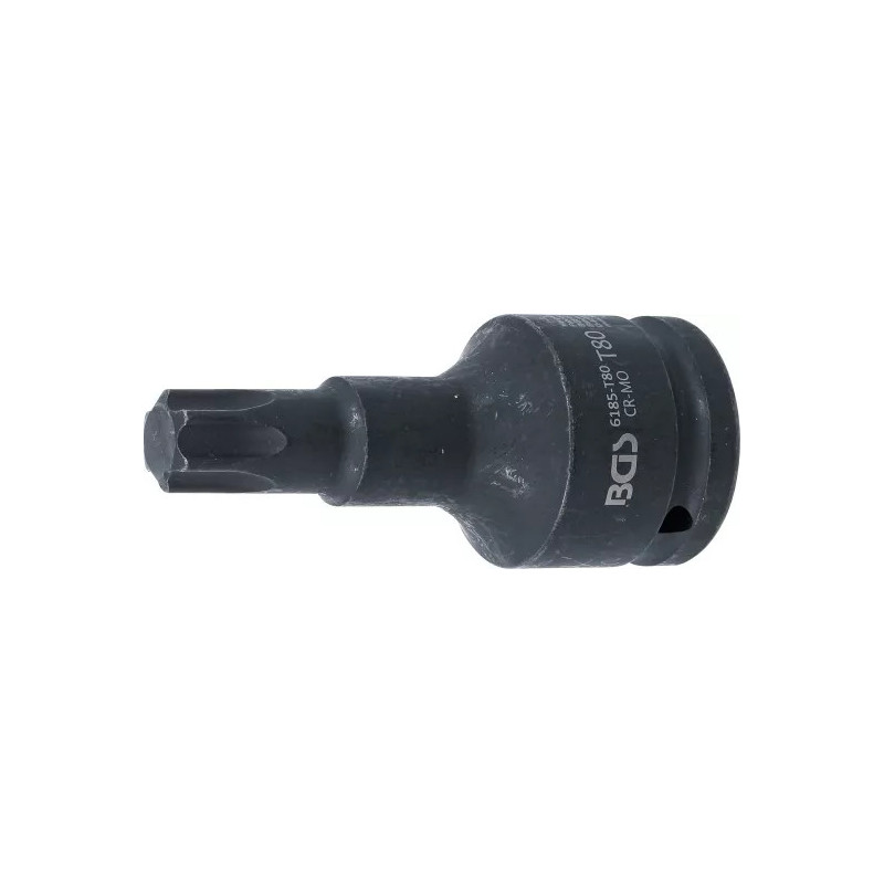 Douille à embouts à choc | longueur 100 mm | 20 mm (3/4") | profil T (pour Torx) T80 Douille à embouts à choc | longueur 100 mm | 20 mm (3/4") | profil T (pour Torx) T80