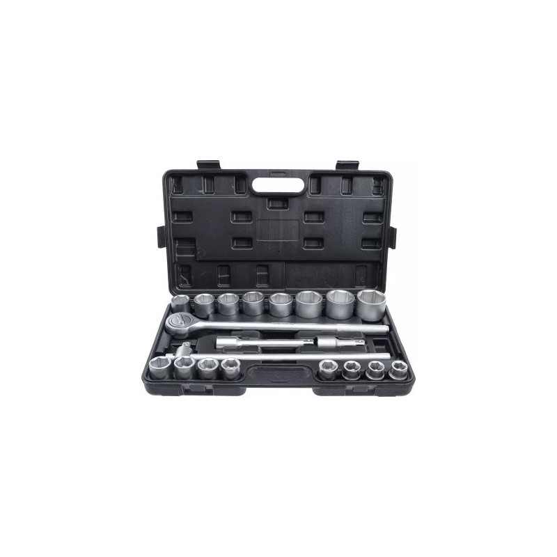 Coffret de douilles | 20 mm (3/4") | 19 - 50 mm | 20 pièces Coffret de douilles | 20 mm (3/4") | 19 - 50 mm | 20 pièces