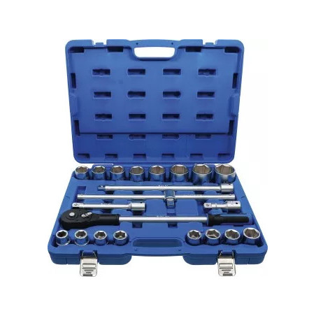 Coffret de douilles | 20 mm (3/4") | 21 pièces