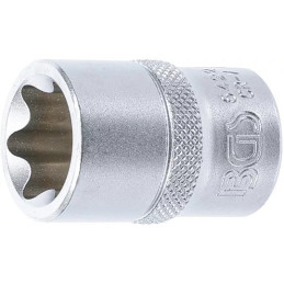 Douille pour clé, profil E | 12,5 mm (1/2") | E22