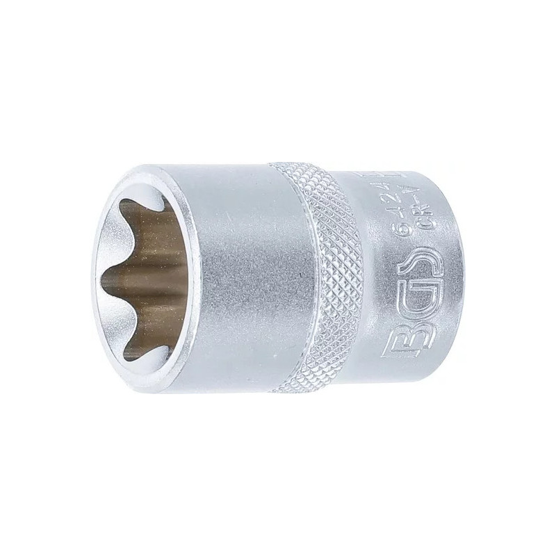 Douille pour clé, profil E | 12,5 mm (1/2") | E24