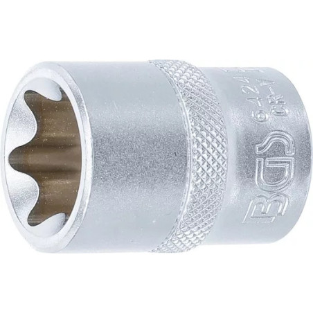 Douille pour clé, profil E | 12,5 mm (1/2") | E24