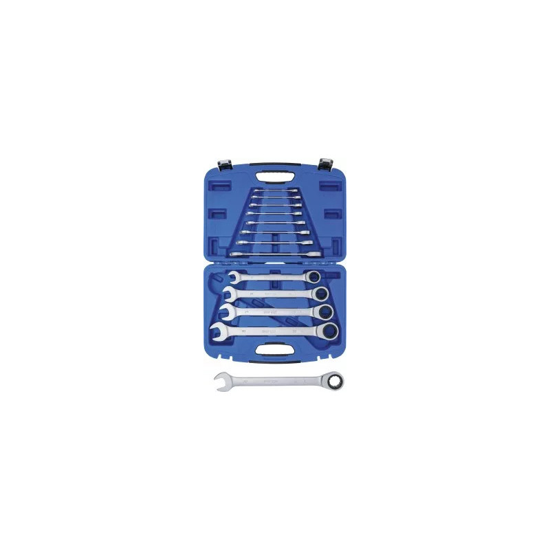 Jeu de clés mixtes à cliquet | 8 - 32 mm | 13 pièces Jeu de clés mixtes à cliquet | 8 - 32 mm | 13 pièces
