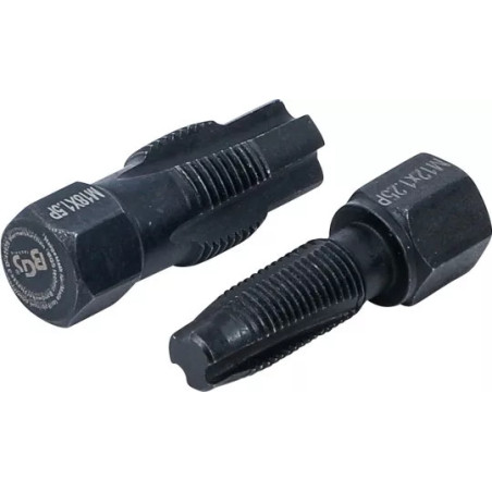 Outil de réparation pour filet de sonde lambda | M18 x 1,5 mm | M12 x 1,25 mm | 2 pièces