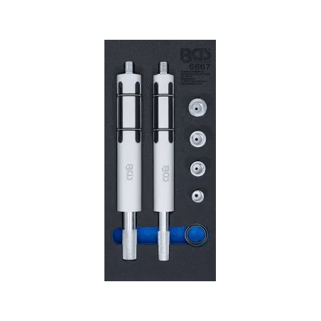 Insert de servante d'atelier 1/3 : Jeu de centreurs d’embrayages | pour camions | 6 pièces