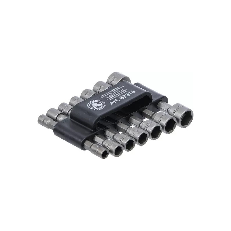 Jeu d’embouts/de douilles | 6,3 mm (1/4") | métriques + pouce | 14 pièces Jeu d’embouts/de douilles | 6,3 mm (1/4") | métriques + pouce | 14 pièces