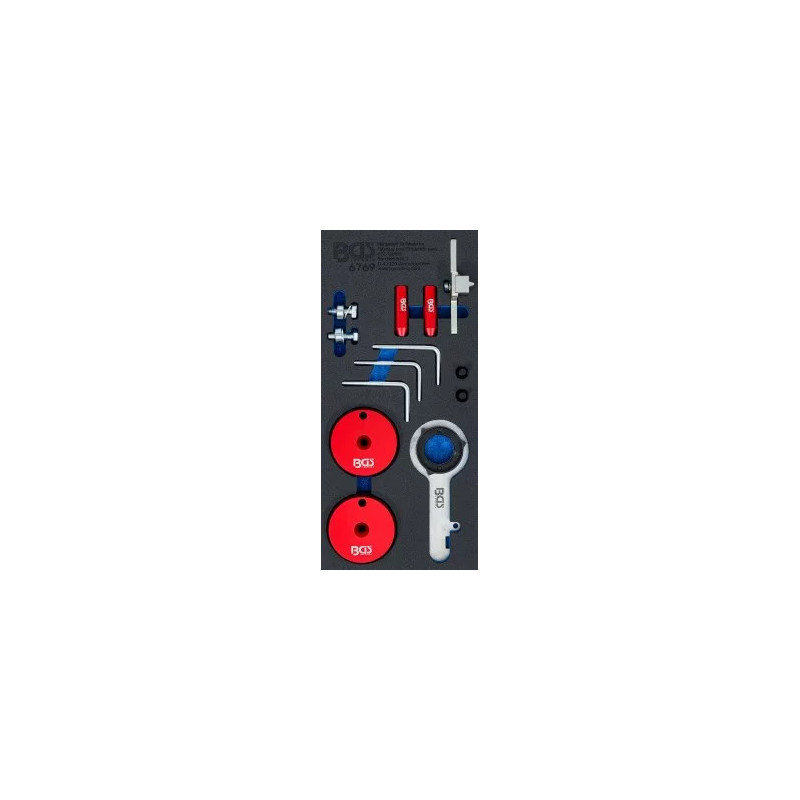 Insert de servante d'atelier 1/3 : Coffret de calage | pour Ford 2.0TDCi EcoBlue Insert de servante d'atelier 1/3 : Coffret de calage | pour Ford 2.0TDCi EcoBlue