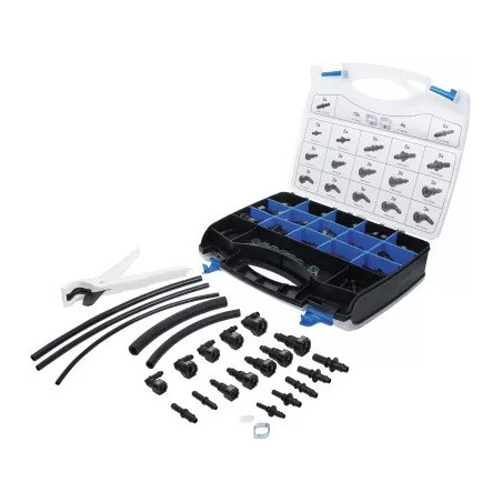 Assortiment de tuyaux et raccords en matière plastique | 95 pièces