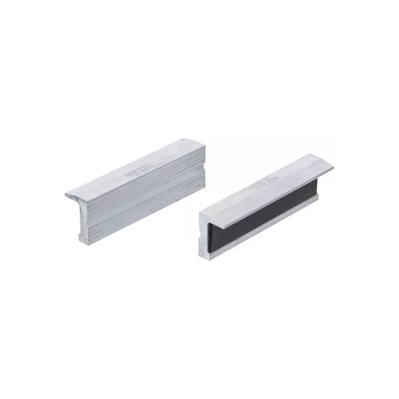 Mors de protection pour étau | aluminium | largeur 100 mm | 2 pièces Mors de protection pour étau | aluminium | largeur 100 mm | 2 pièces