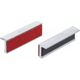 Mors de protection pour étau | aluminium | largeur 100 mm | 2 pièces