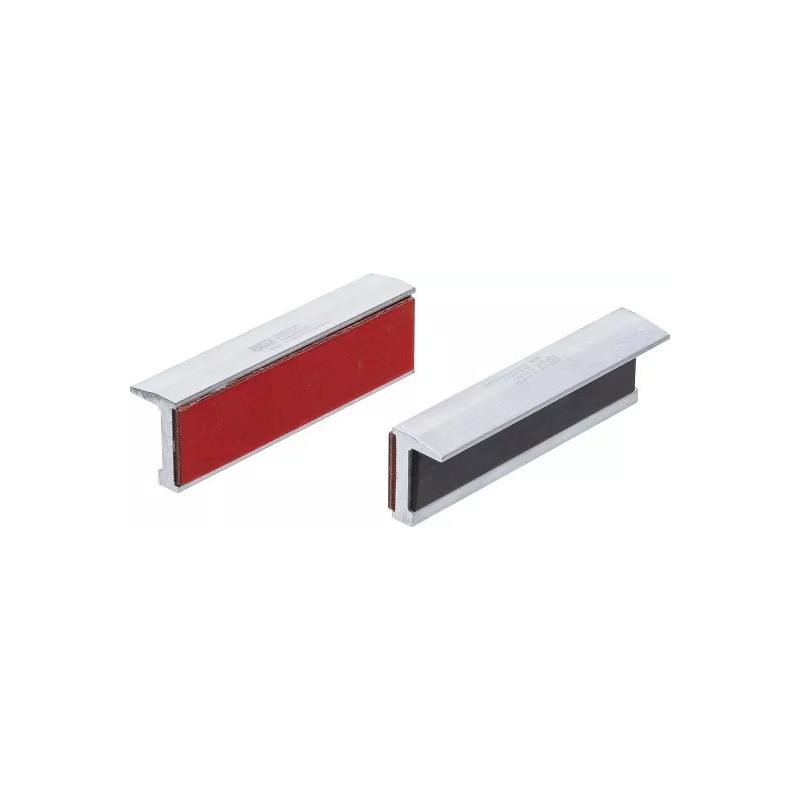 Mors de protection pour étau | aluminium | largeur 100 mm | 2 pièces