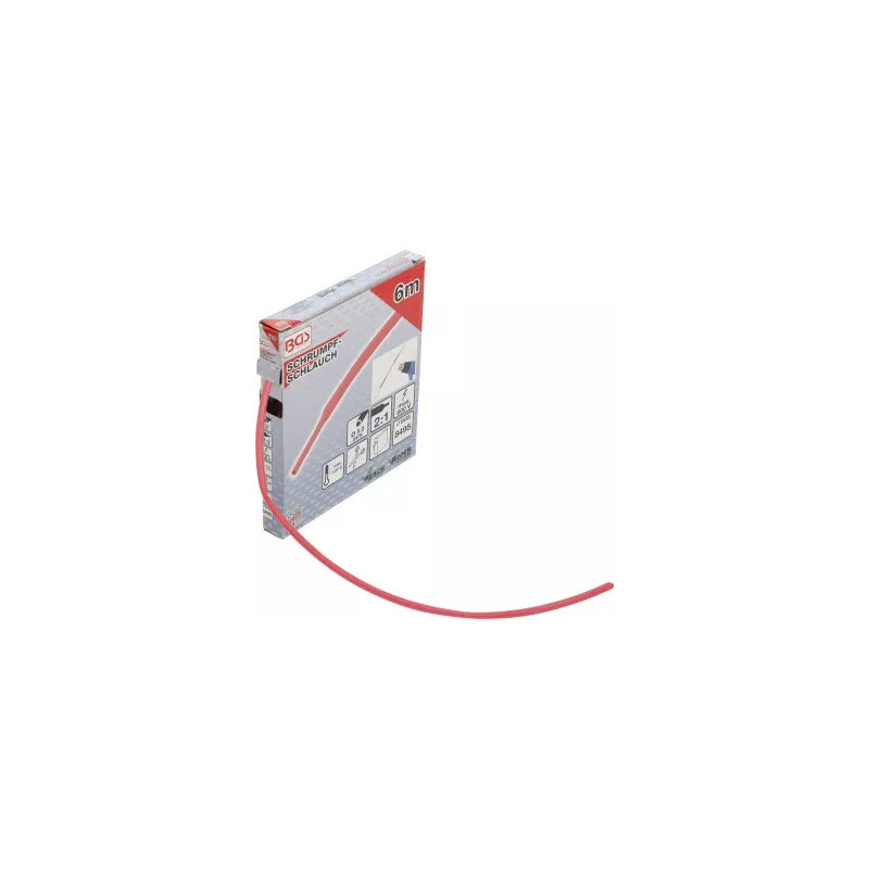 Boîte de gaines thermorétractables | rouges | Ø 5 mm | 6 m Boîte de gaines thermorétractables | rouges | Ø 5 mm | 6 m