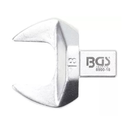 Clé plate | 18 mm | Empreinte 9 x 12 mm