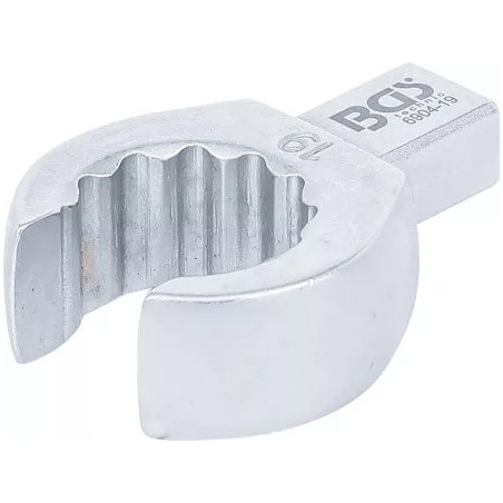 Clé annulaire | ouverte | 19 mm | Empreinte 9 x 12 mm