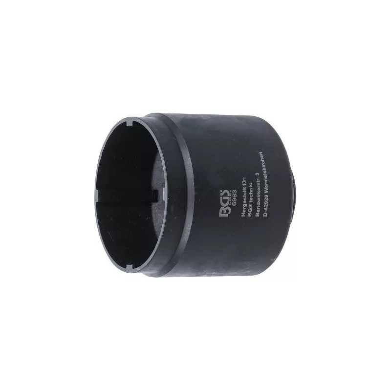 Clé pour écrous d’essieu principal de transmission | pour boîtes automatiques à 10 vitesses de Scania | 64 x 79 mm Clé pour écrous d’essieu principal de transmission | pour boîtes automatiques à 10 vitesses de Scania | 64 x 79 mm