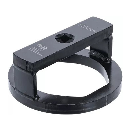 Clé de boulon/bouchon d’essieu arrière | pour essieux BPW | 120 mm