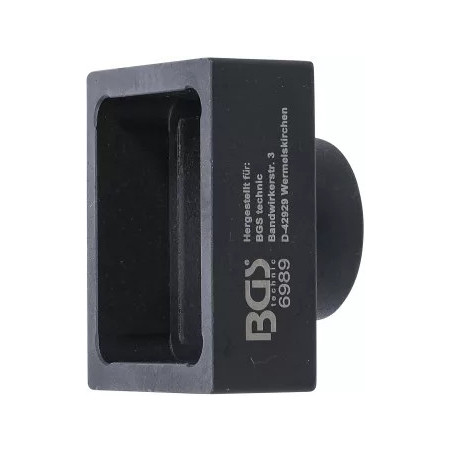 Clé pour écrous de serrage d’essieu | pour DAF, MAN, Mercedes-Benz, Kässbohrer, Setra | 56 mm