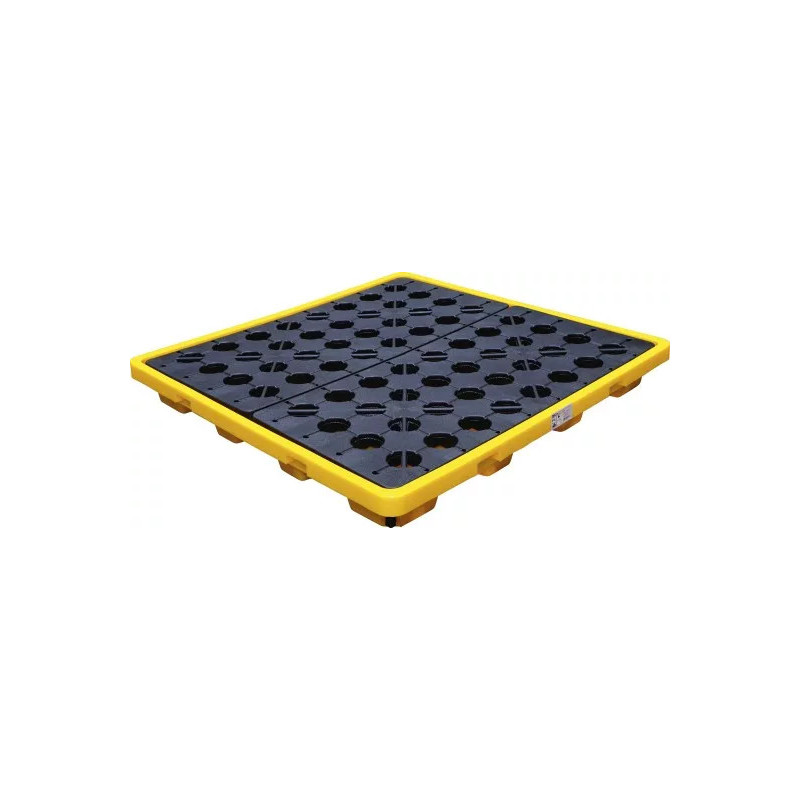 Bac de collecte d’huile | avec grille | pour 4 fûts de 200 l Bac de collecte d’huile | avec grille | pour 4 fûts de 200 l