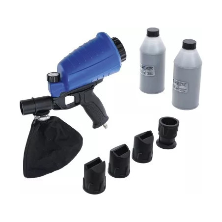 Pistolet de sablage pneumatique avec accessoires| 3 pièces