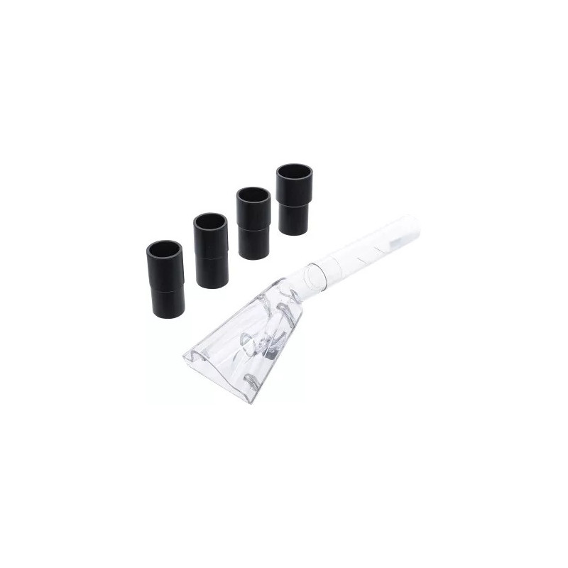 Accessoire d’aspiration pour pistolet pneumatique de nettoyage | grand | avec 4 adaptateurs | pour art. 70150 Accessoire d’aspiration pour pistolet pneumatique de nettoyage | grand | avec 4 adaptateurs | pour art. 70150